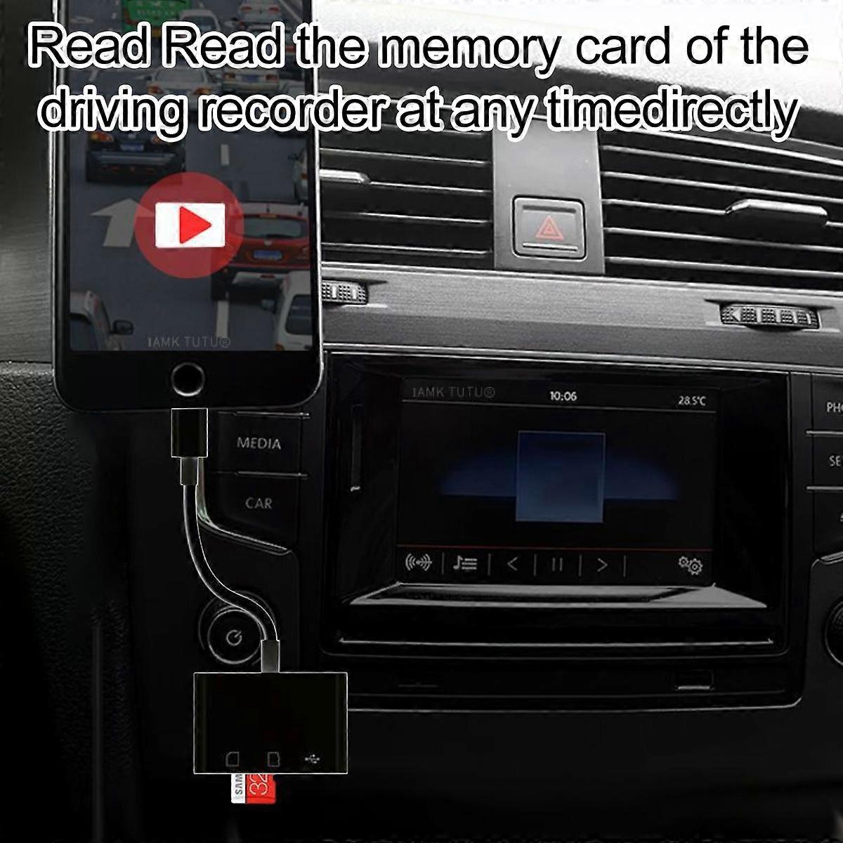 Multi-Function Card reader without Computer mobile phone otg directly download delete song picture USB/TF/SD card