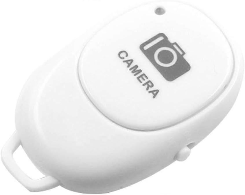 White Bluetooth 4.0 Camera phone Trigger phone Camera Button Selfie Group Picture Wireless Remote Control