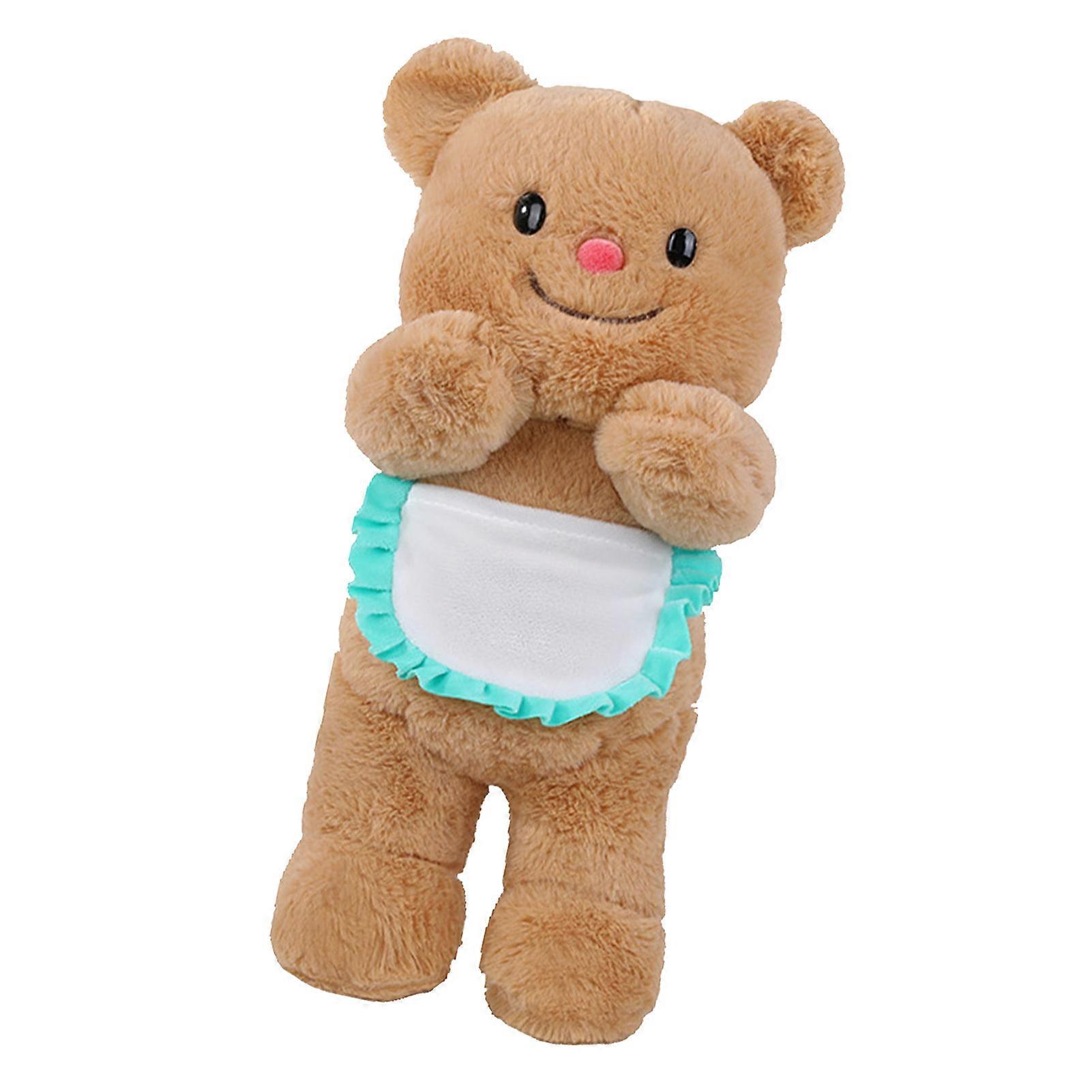 クマのぬいぐるみ人形おもちゃPPコットンかわいい柔らかい動物のぬいぐるみ人形おもちゃ誕生日祭り25cm