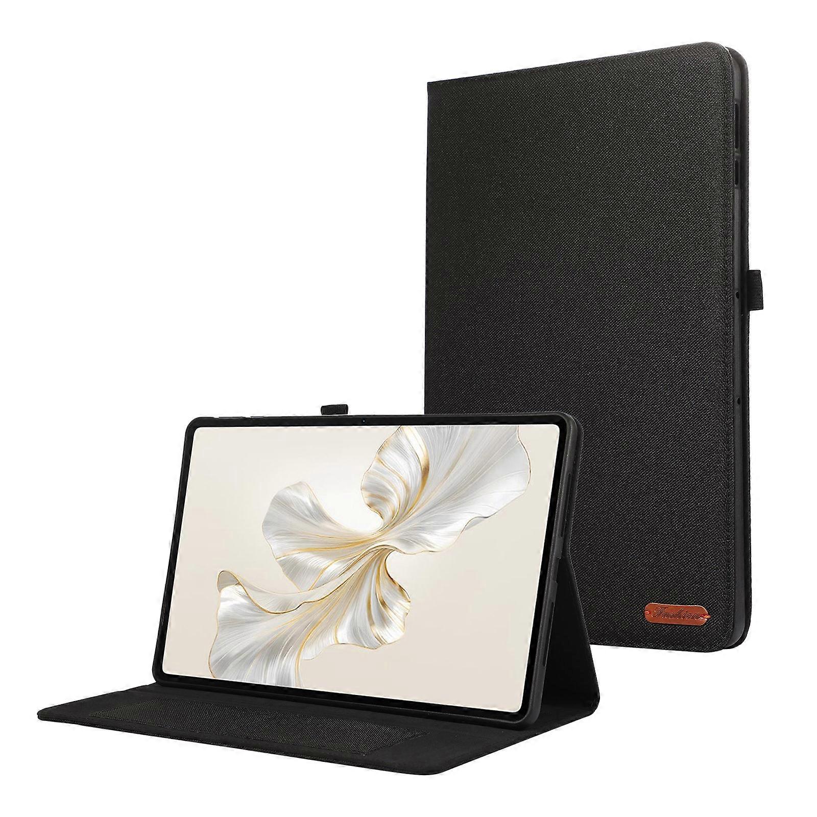 Fabric Texture Horizontal Flip Leather Tablet Case