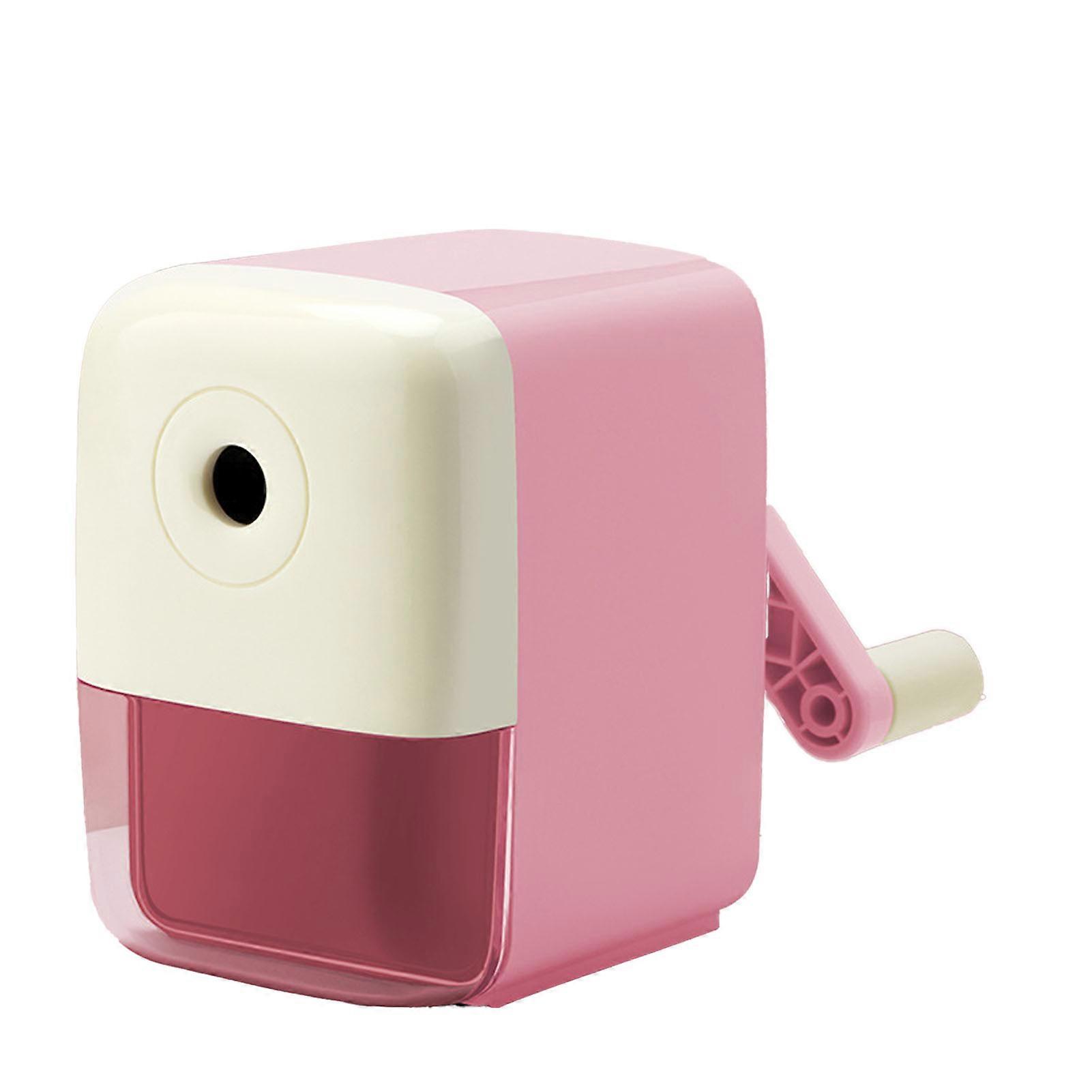 Hand Crank 5 Speed Adjustable Effort Saving Manual Sketch Pencil Sharpener for Students Office Family