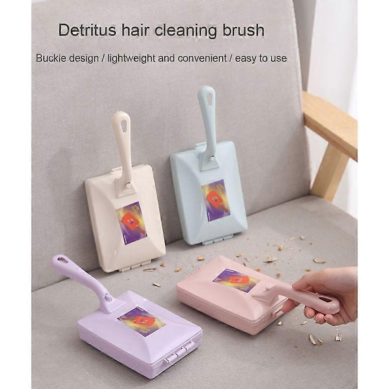 Carpet Crumbs Table Brush Manual Crumb Cleaner Handheld Double Roller Sweepers