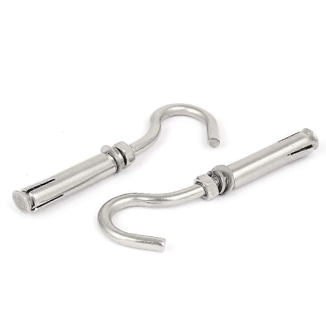 Expansion Anchor Bolts M6 Stainless Steel, Open Cup Sleeve Anchor, Hex Nut Fastener, 2 Pcs, Small Size, Multiple Colors