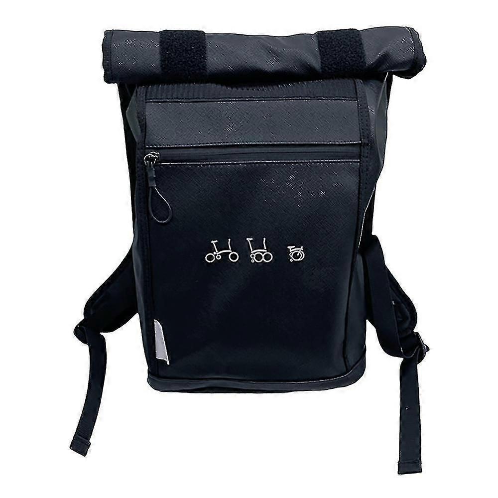 Bicycle Front Bag Backpack 360 Folding Bicycle