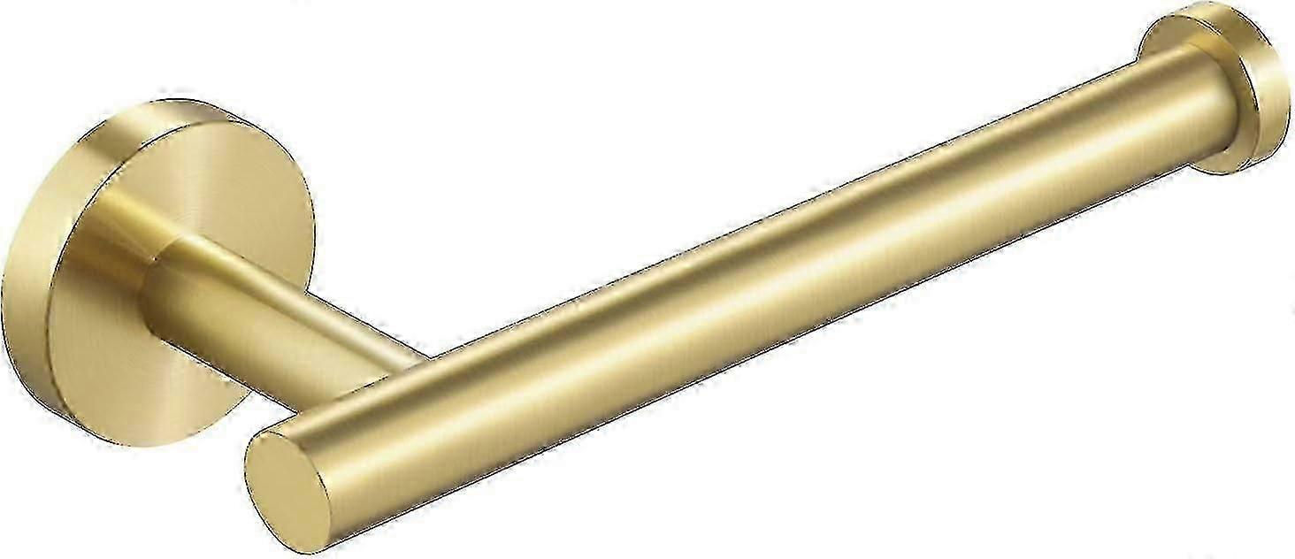 Børstet messing toalettpapirholder