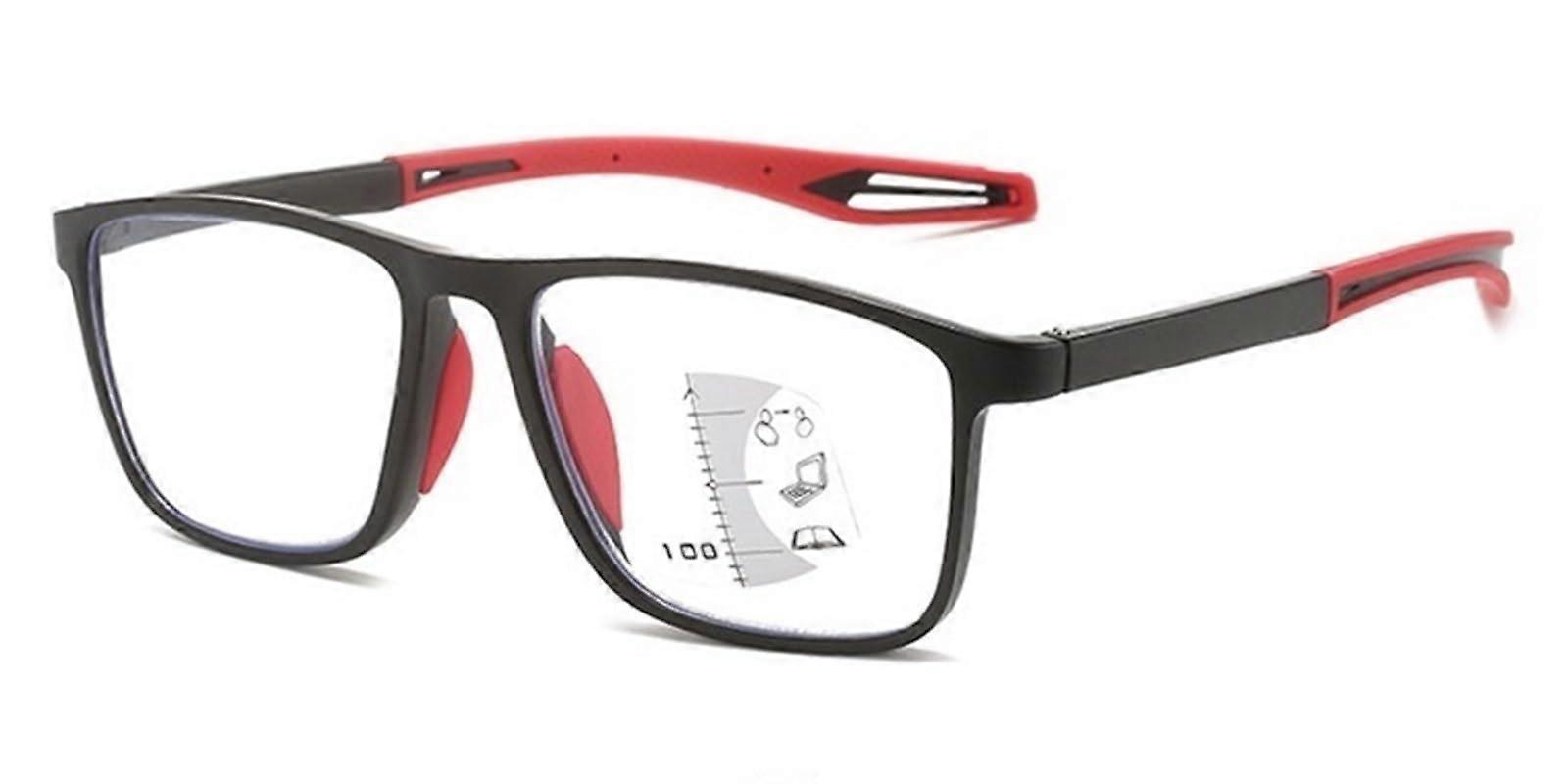 Multifocal Reading Glasses for Men and Women – Progressive Blue Light Blocking, Lightweight Stylish Frames in Various Colors