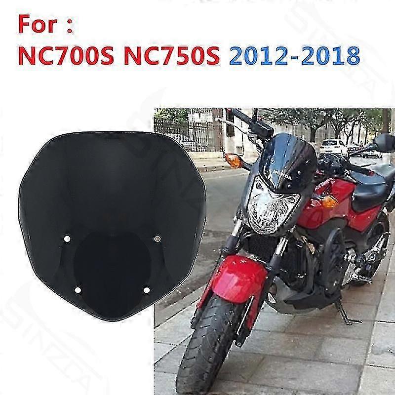 Honda NC700S NC750S Windscreen for 2012-2018 Motorcycle Windshield Deflector