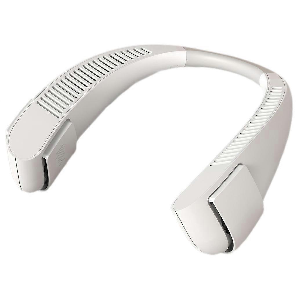 מאוורר נייד נטען, מאוורר צוואר מופעל על ידי USB, מאוורר שקט לצוואר, 3 מהירויות, 4000mAh, מצנן אוויר, צבעים שונים