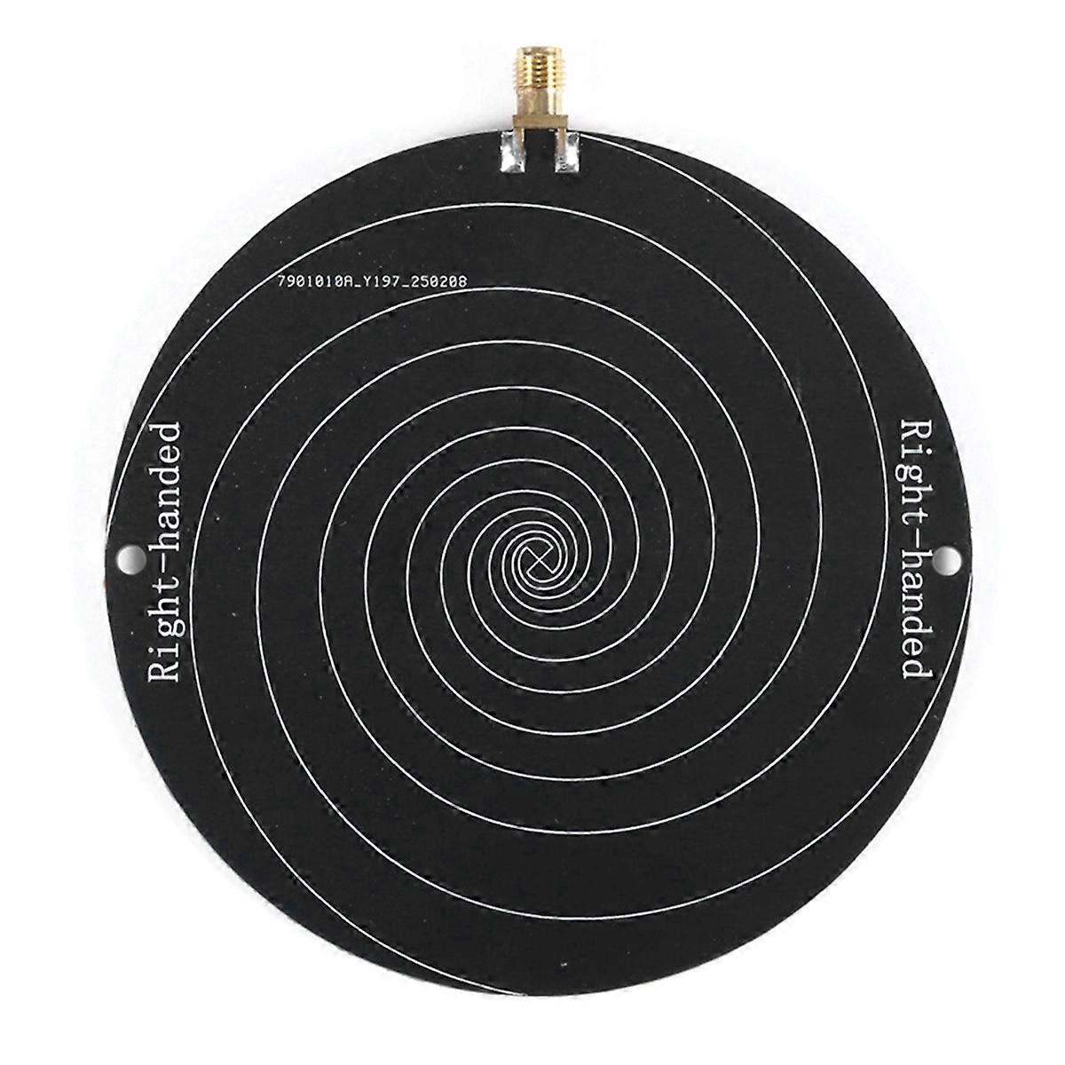 Wideband 0.51-10Ghz Circularly Polarized Antennas Right-Hand Rotation