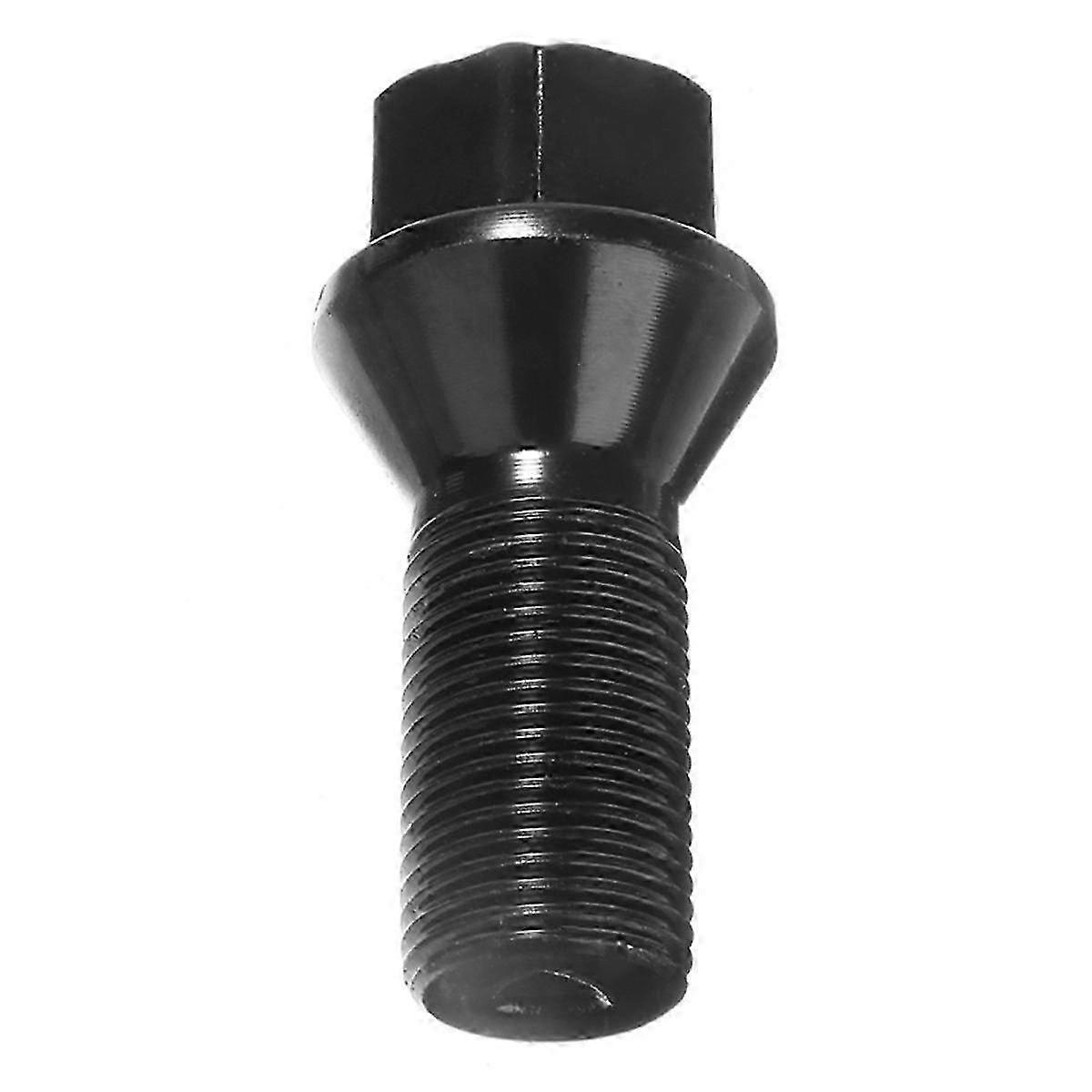 20Pcs M14 x 1.25 Black Wheel Locking Lug Bolt Nut Steel 36136781151 for - X3 X5 E70 E71 F20 F25 X5