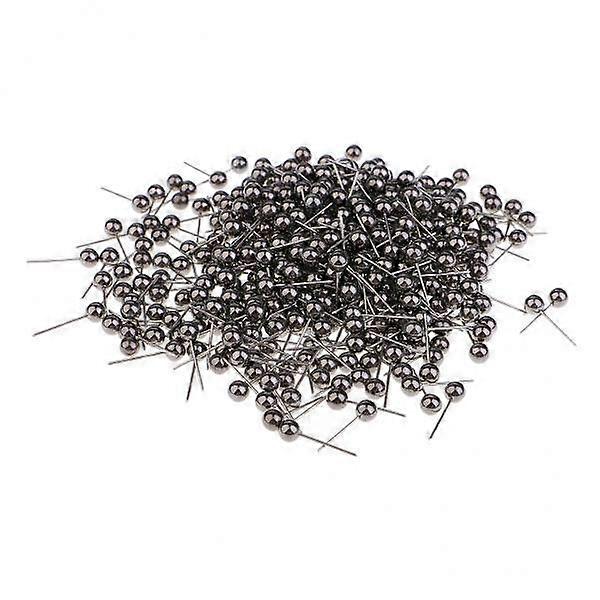 Assorted Metallic Beads Head Push Pins Set for Office And Home Use