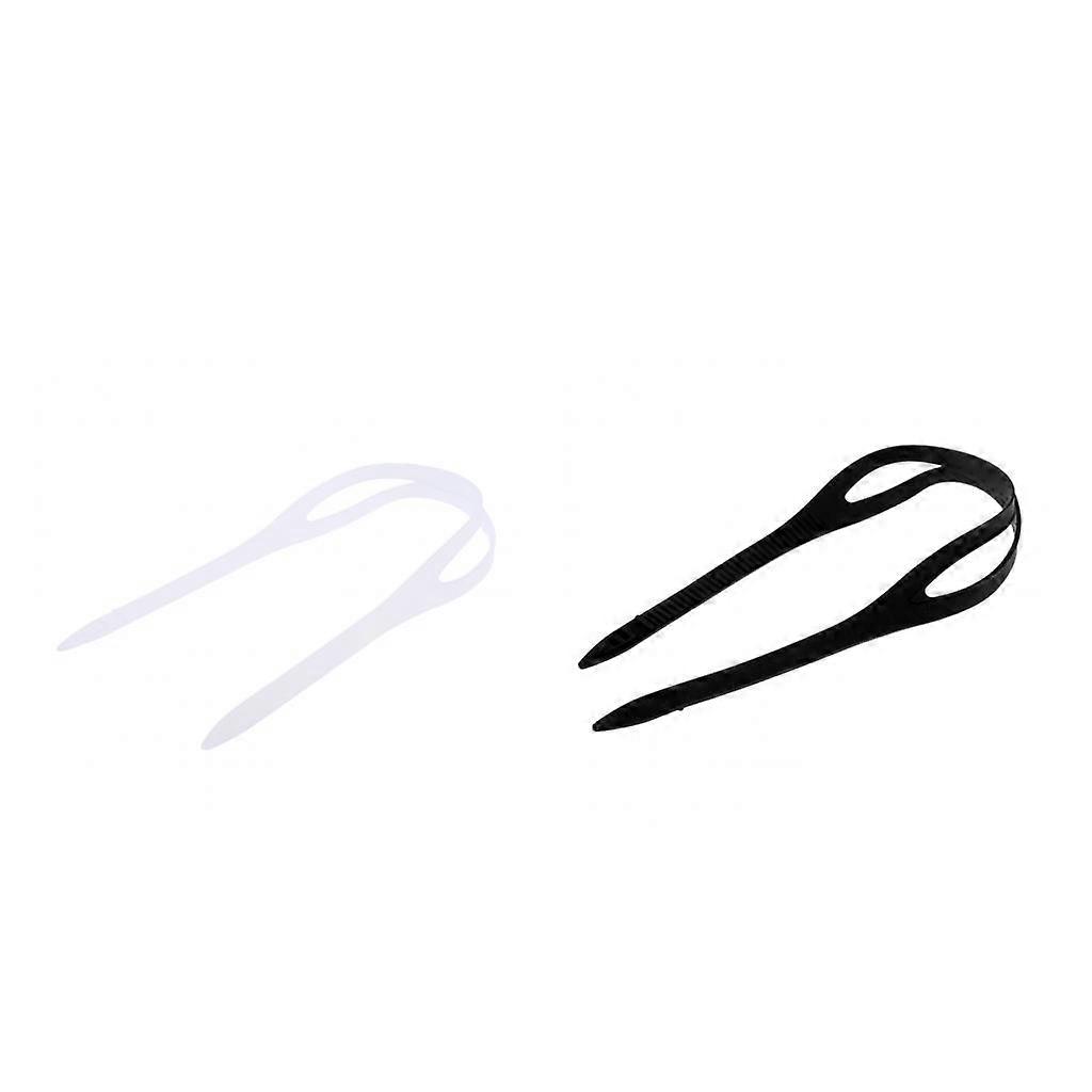 Set of 2pcs Silicone Replacement Wide Strap for Swimming Goggles