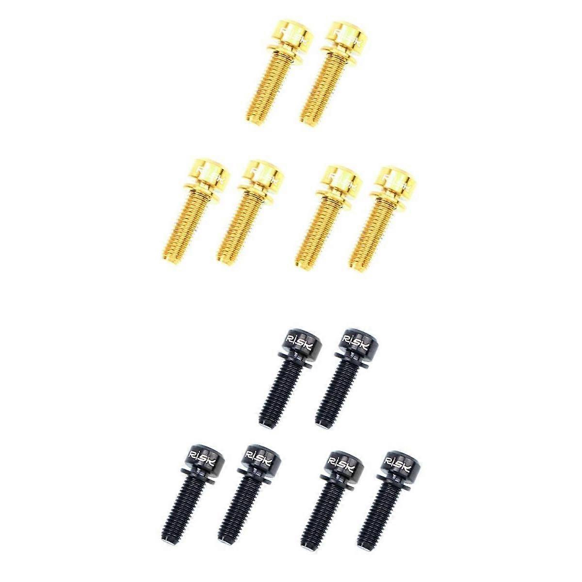 12Pcs Titanium Handlebar Screw Bolts Dia. 8.4mm