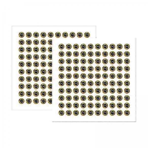 5x200 Pieces Lure Eyes DIY Fly Tying Materials Holographic Lure Eyes
