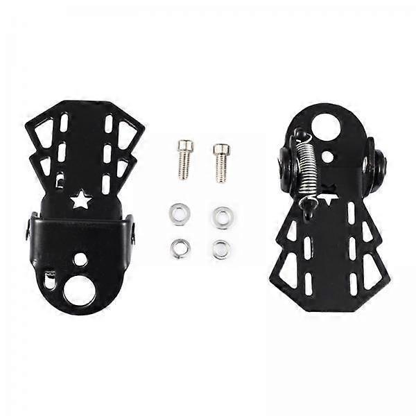 2x Hinterradpedale Flat Pedals Fahrrad Sozius Fußstütze Fußstütze für Rennrad