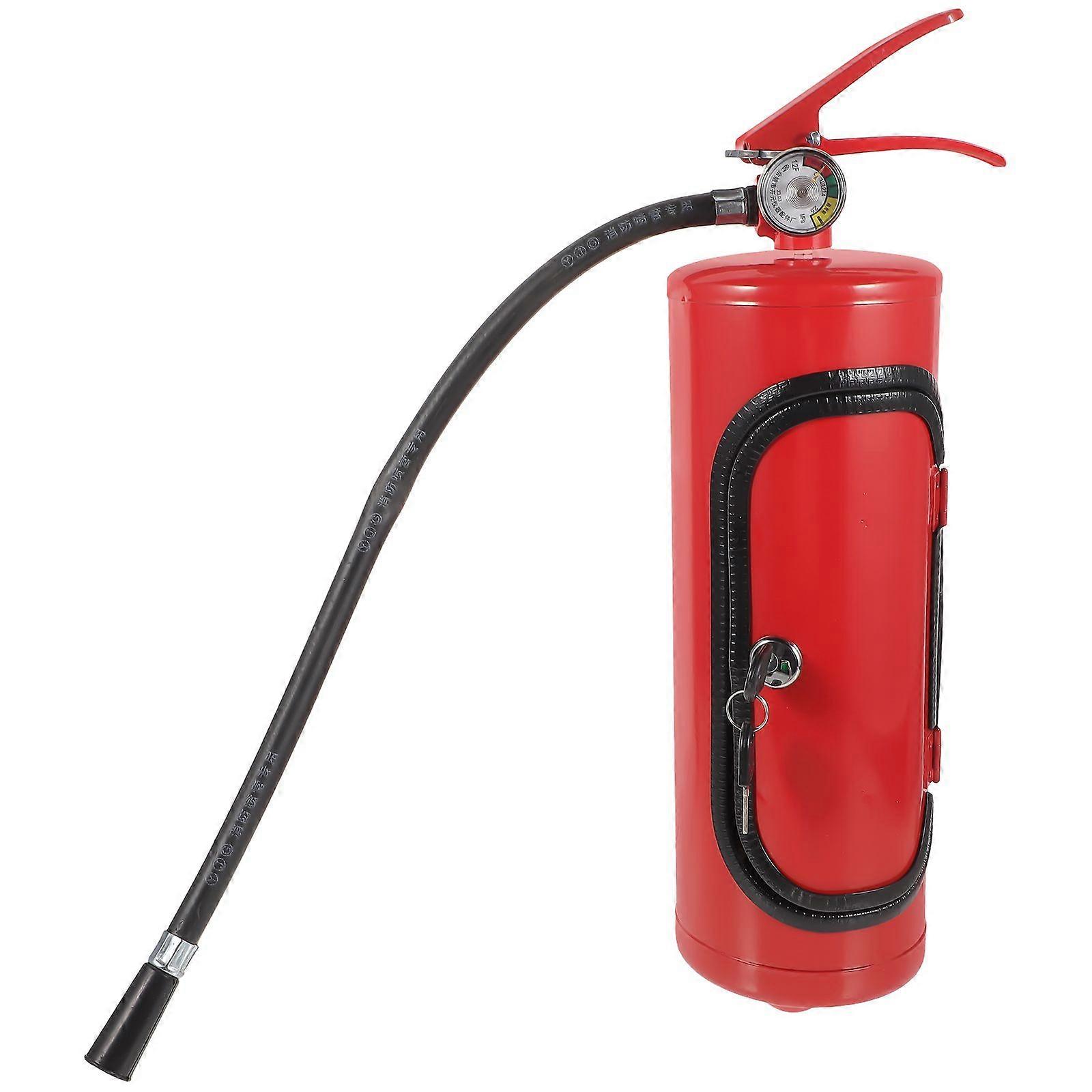 Fire Extinguisher Wine Cabinet Metal Wine Container Liquor Storage Box Boy Gift