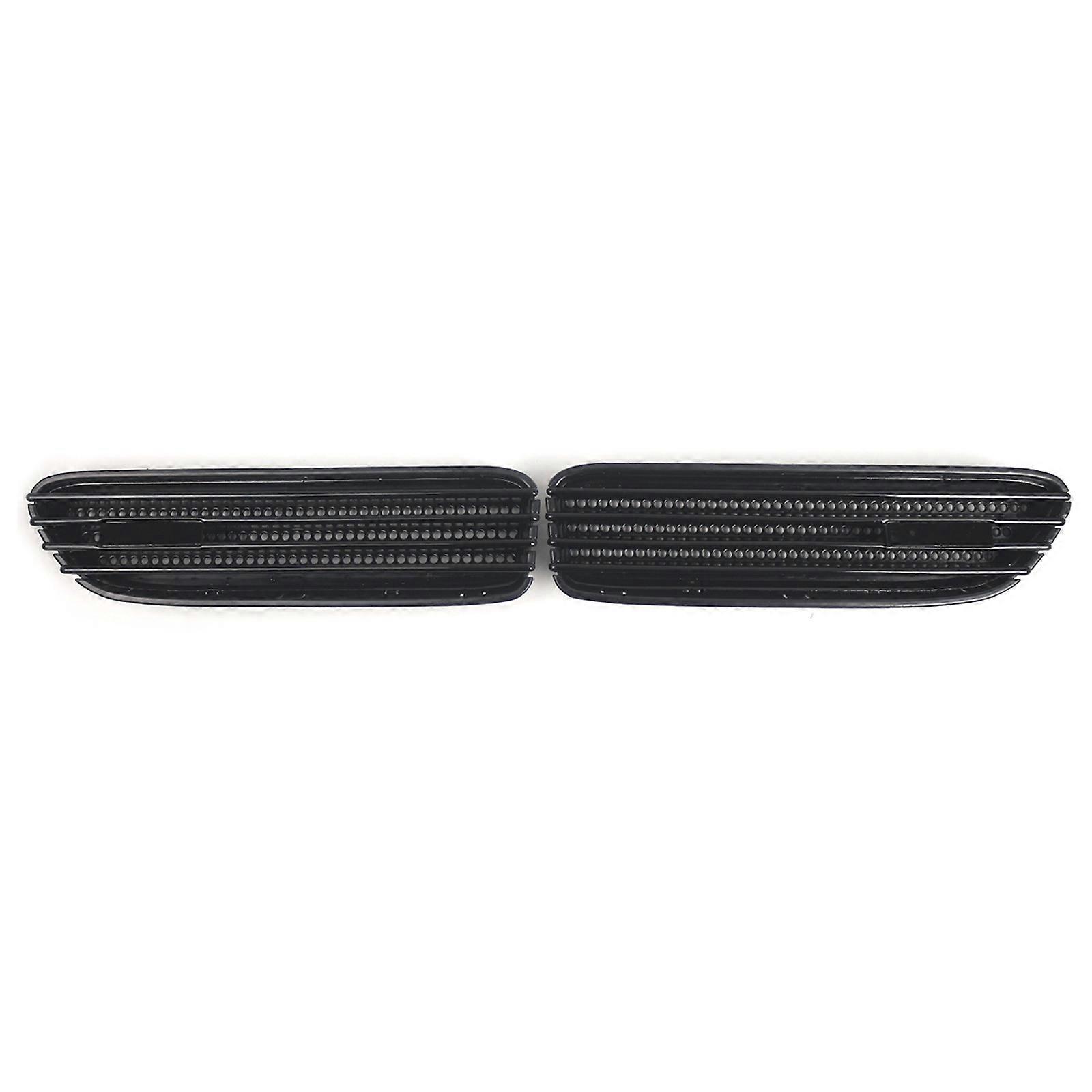 Car Exterior Side Grill Fenders Vent ABS Protective Frame Front Bumper Protector Shell For E46 51137895914 Replacement