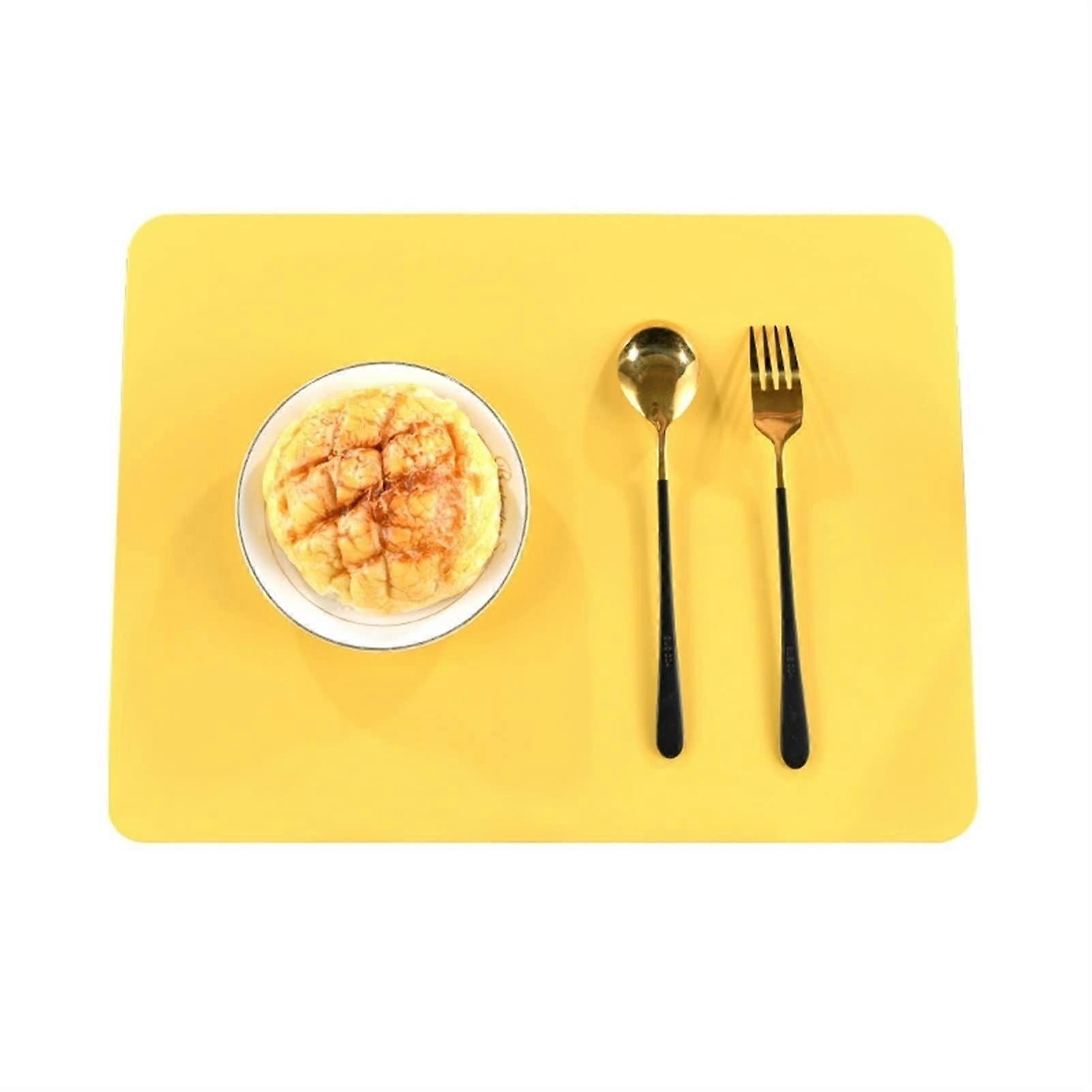 Untersetzer Dining SiliconeTable mats HeatResistant NonSCounterTableMatTable set for Kitchen 2 pcs set 30x40cm