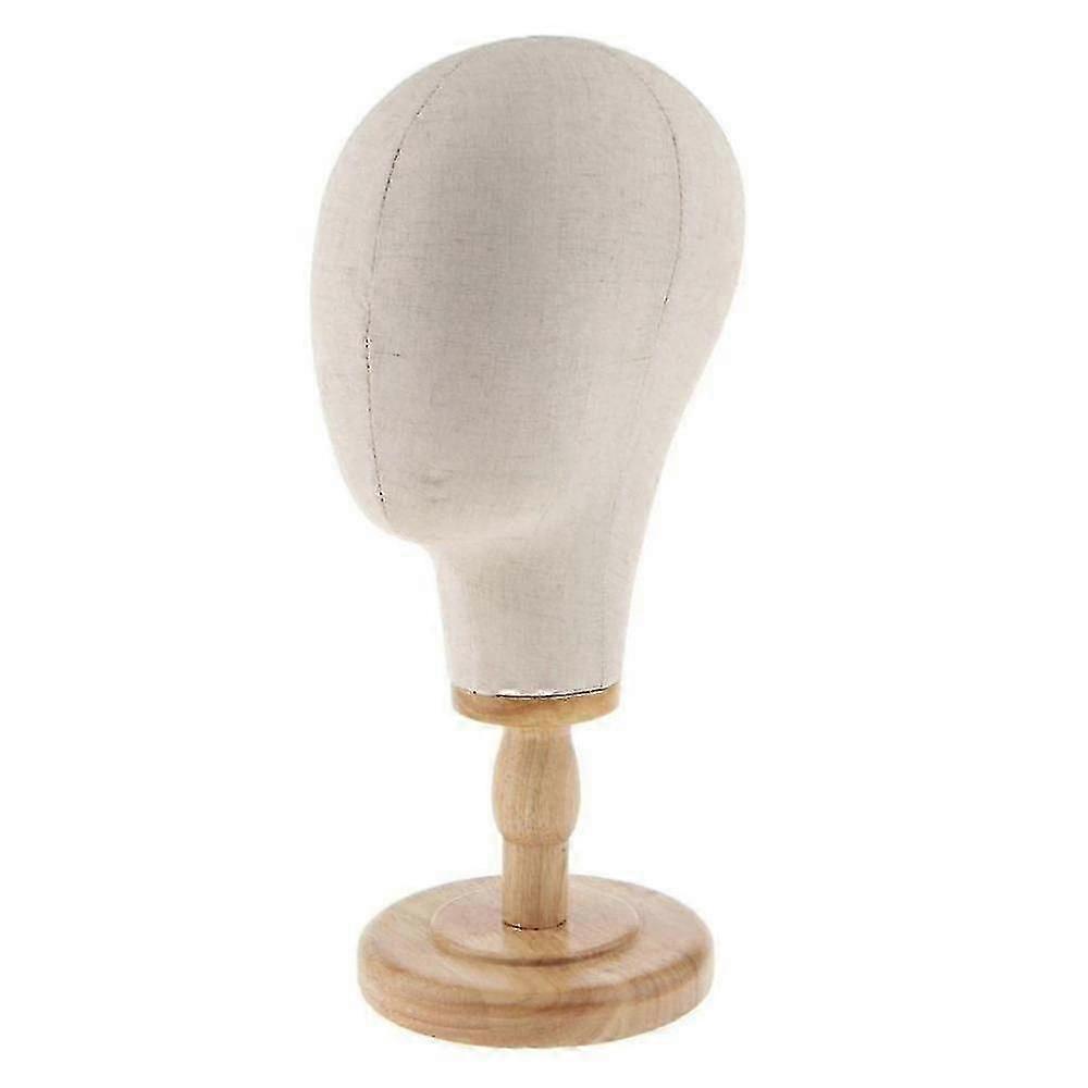 22 polegadas Canvas Block Peruca Cabeça de exibição Styling Manequim Cabeça para salão de cabeleireiro