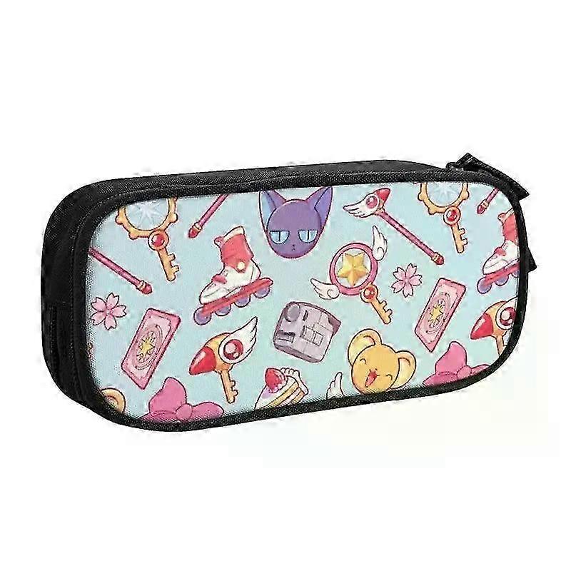 Big Capacity Pencil Pen Case Suitable for Cardcaptor Sakura, Model tgh152, Ideal for Back to School Supplies