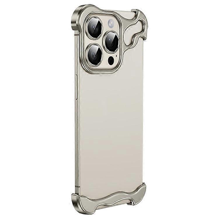 Compatible For iPhone 15 Pro Max Bumper Case with Camera Lens Protector Minimalist Yet Protective Shell