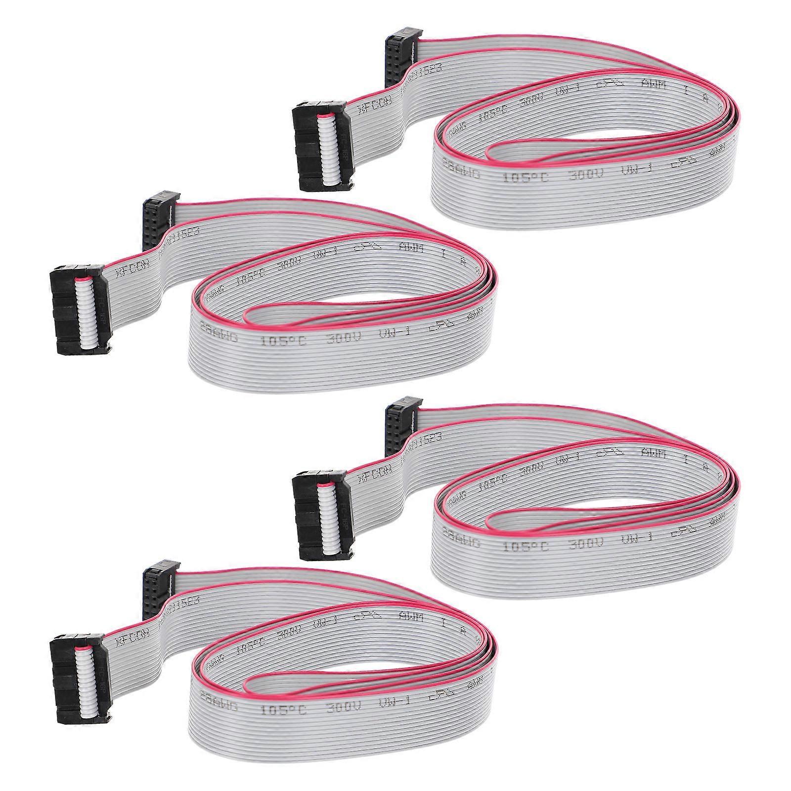 Ribbon Cable with Connectors for Electronic Assemblies, 16 Pin