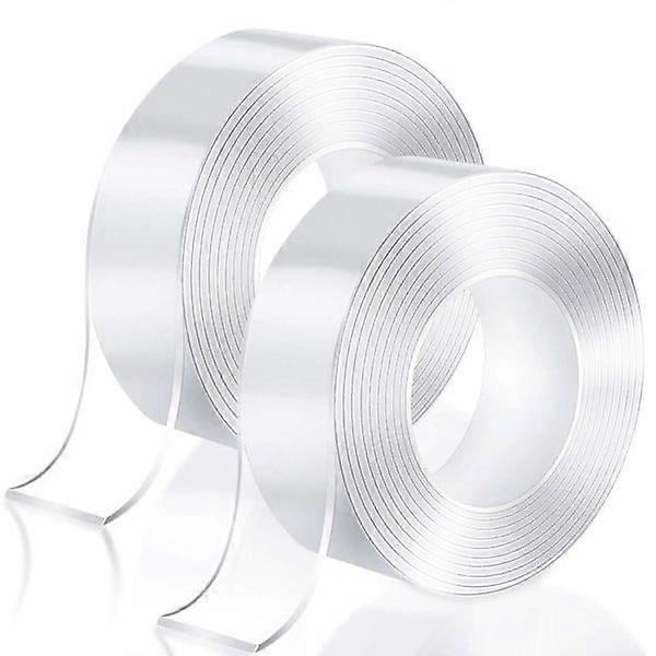 3M Double-Sided Transparent Nano Tape Black