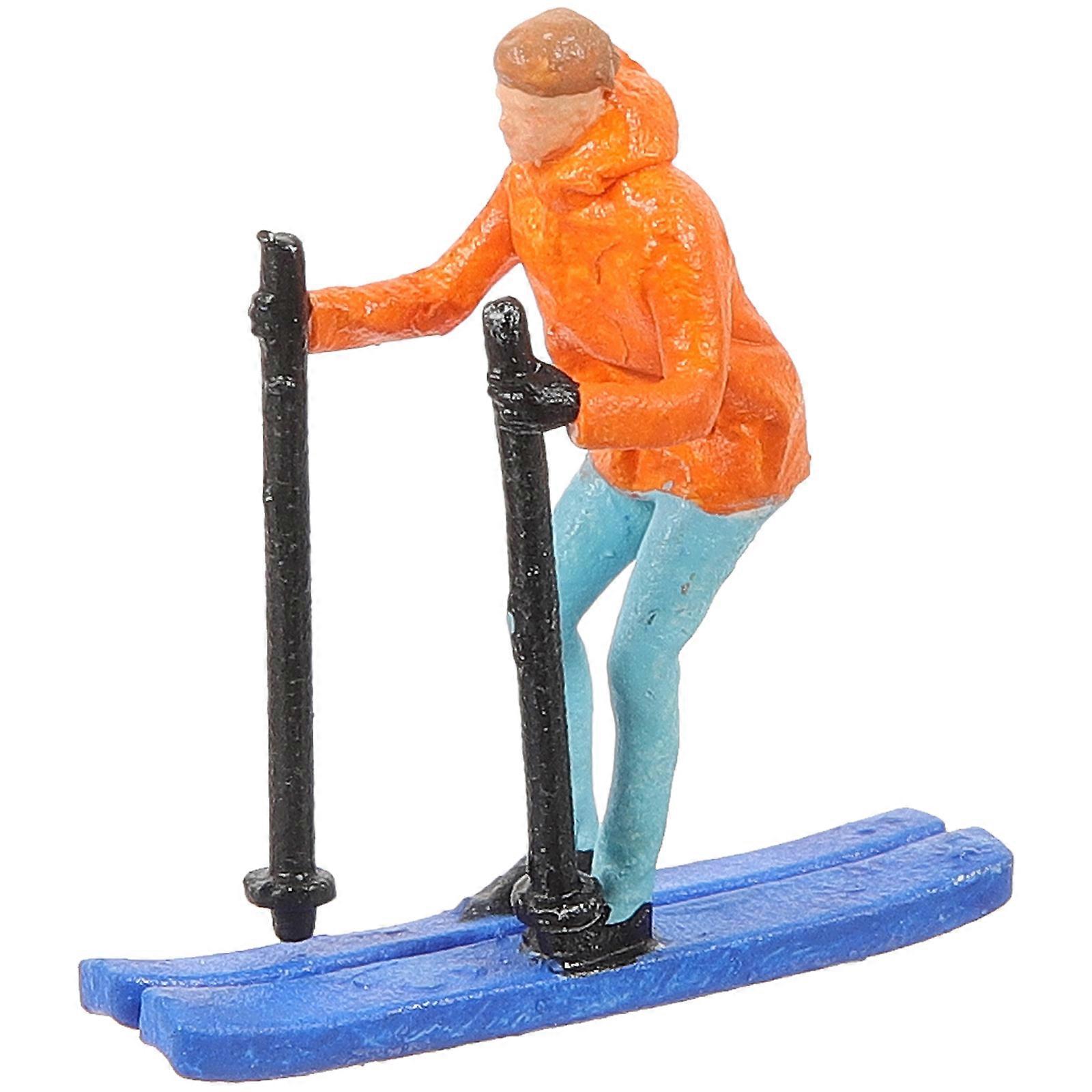 Smart Mini Ski Figures Supporting Educational and Decorative Applications
