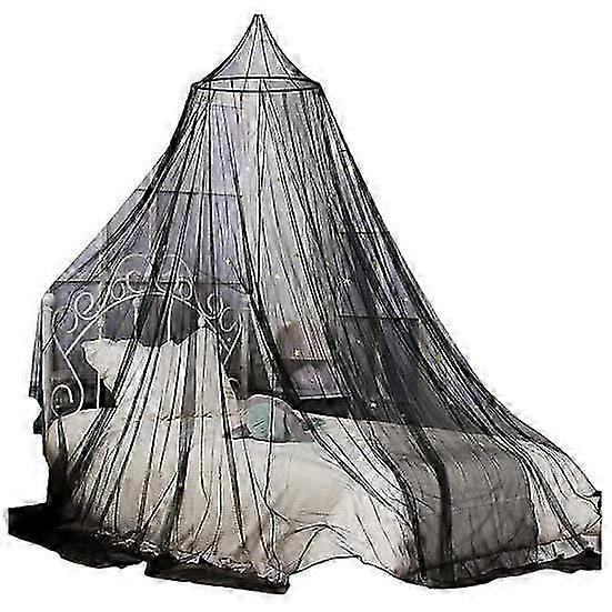 Dome Mosquito Net Easy Installation Fine Mesh Stars Princess Canopy Fluorescent Bedcover