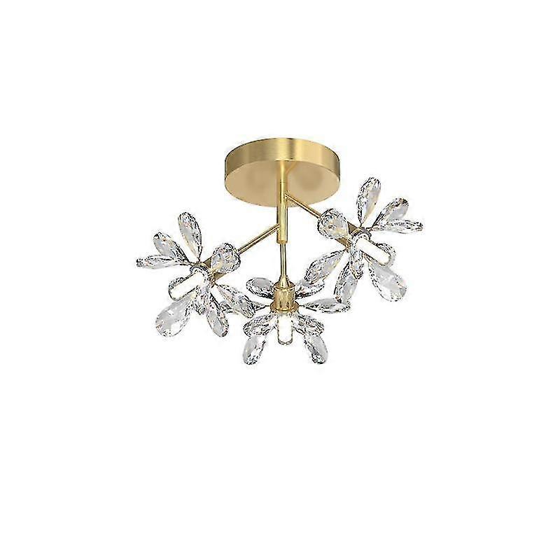 2025 Creativity Mini Crystal Ceiling Light Modern Crystal Ceiling Lamp G9 Light Source Ceiling Lamp For D