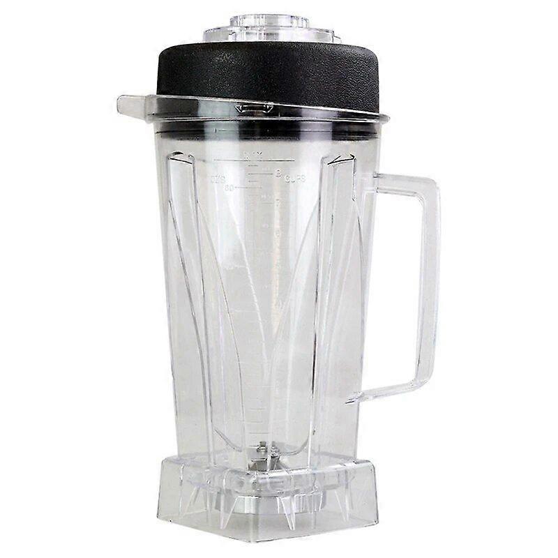 Blender Jar 64Oz, Replacement Clear Blender Jar with Blade and Lid Fits Vitamix Blender, 64Oz