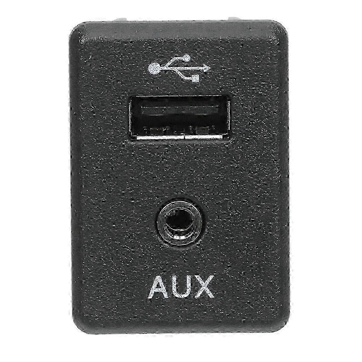 Automotive AUX Audio Jack USB Interface Port Module for