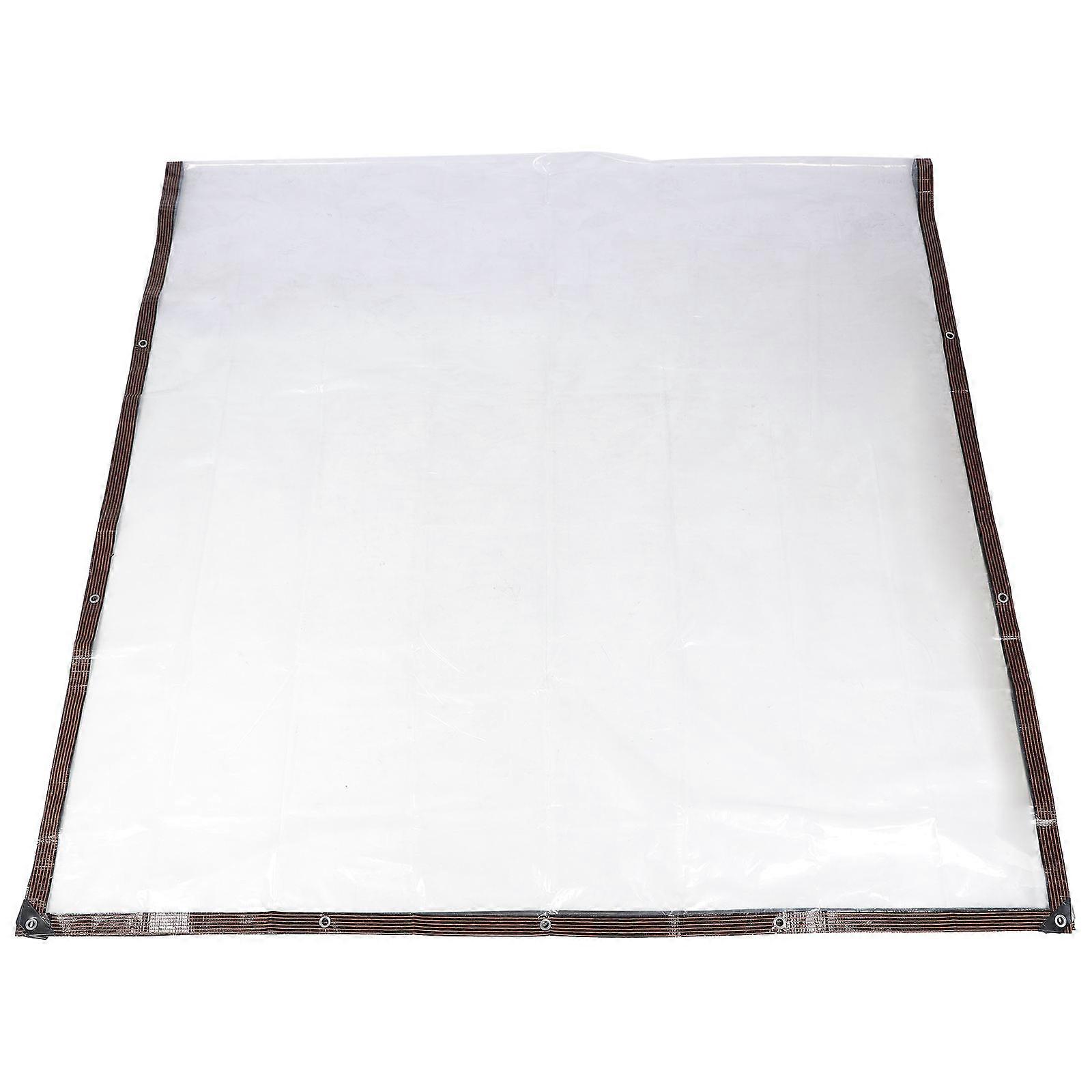 Firewood Protector Transparent Waterproof Tarp for Outdoor Use