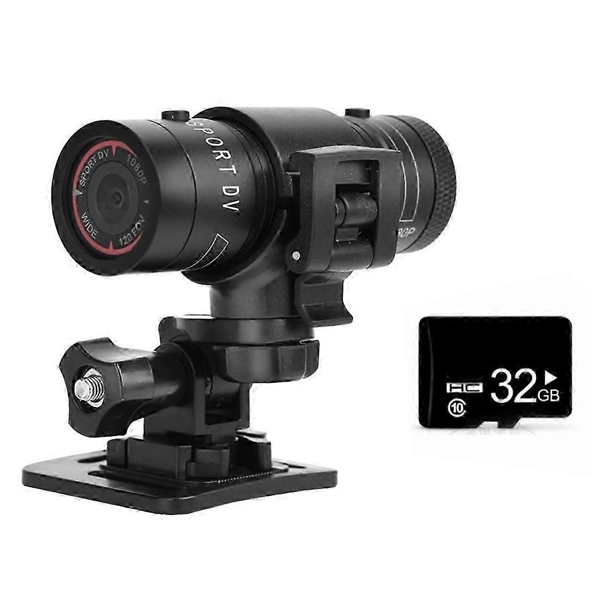F9 Mini Sportcamera 1080P 200W Fietscamera