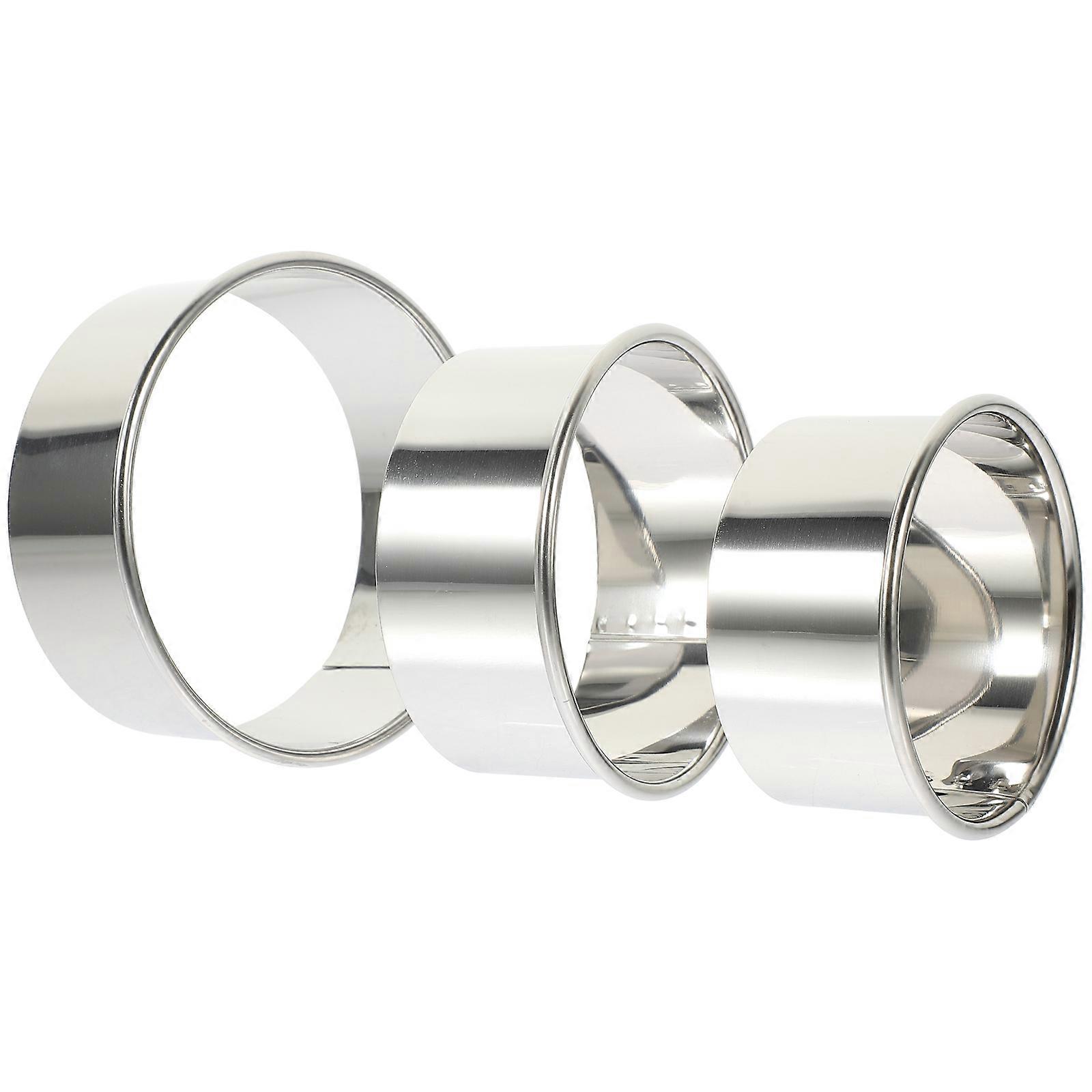 boulette pâtissier moule en acier inoxydable pour la coupe de pâte à usage culinaire 1Set