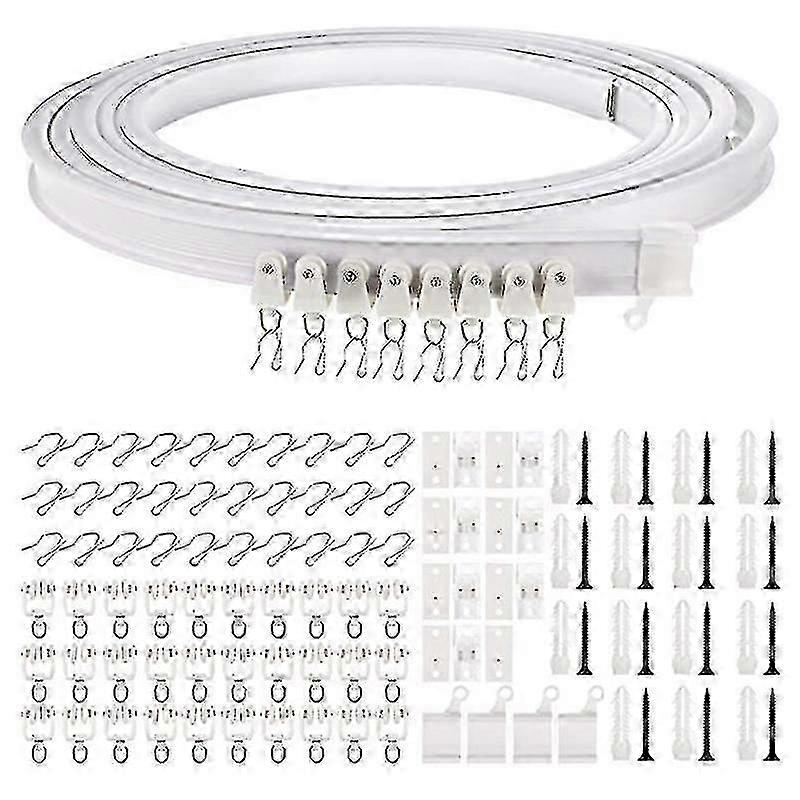 1-5 Meters Bendable Ceiling Curved Curtain Track Flexible Ceiling Curtain