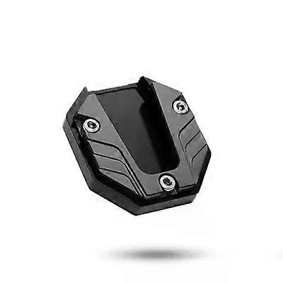 con Motorcycle and Electric Vehicle Anti Slip Edge Support Base Side Tripod Seat Aluminum Alloy Modified Foot Support Enlarged Base