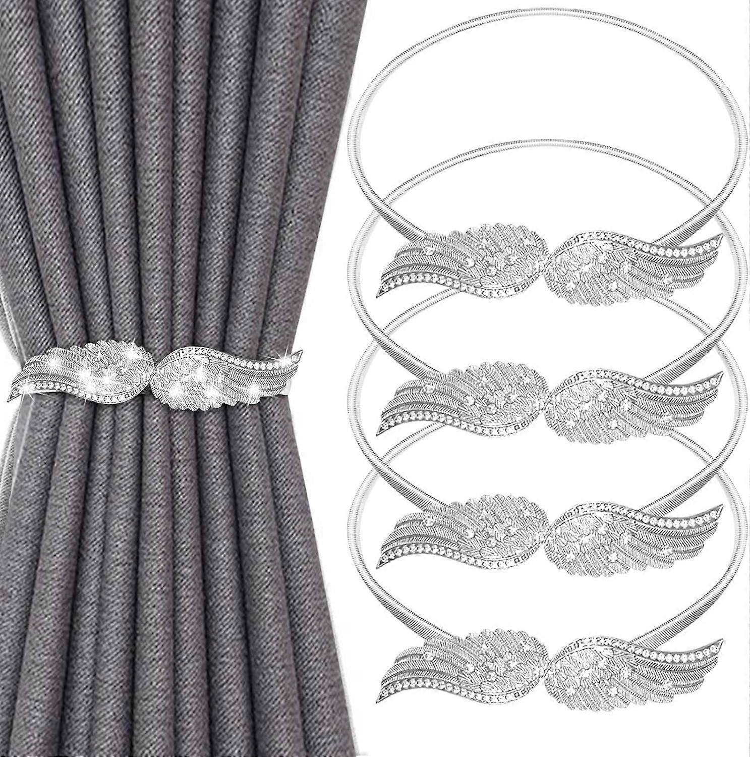 4 Pack Curtain Ties Adjustable Curtain Straps