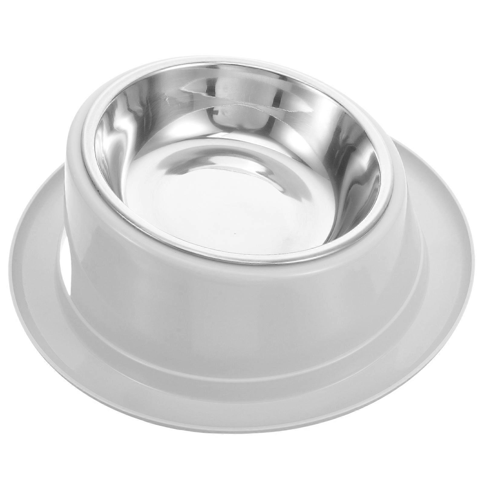 Pet Eating Bowl Non Overturning Drinking Bowl For Cat Dog Safe 22x22x9cm 1Pack