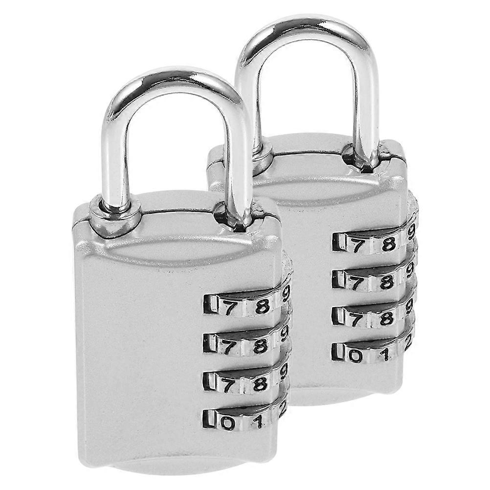 Locker Padlocks With Code Anti Theft High And Low Temperature Resistance 2Pcs