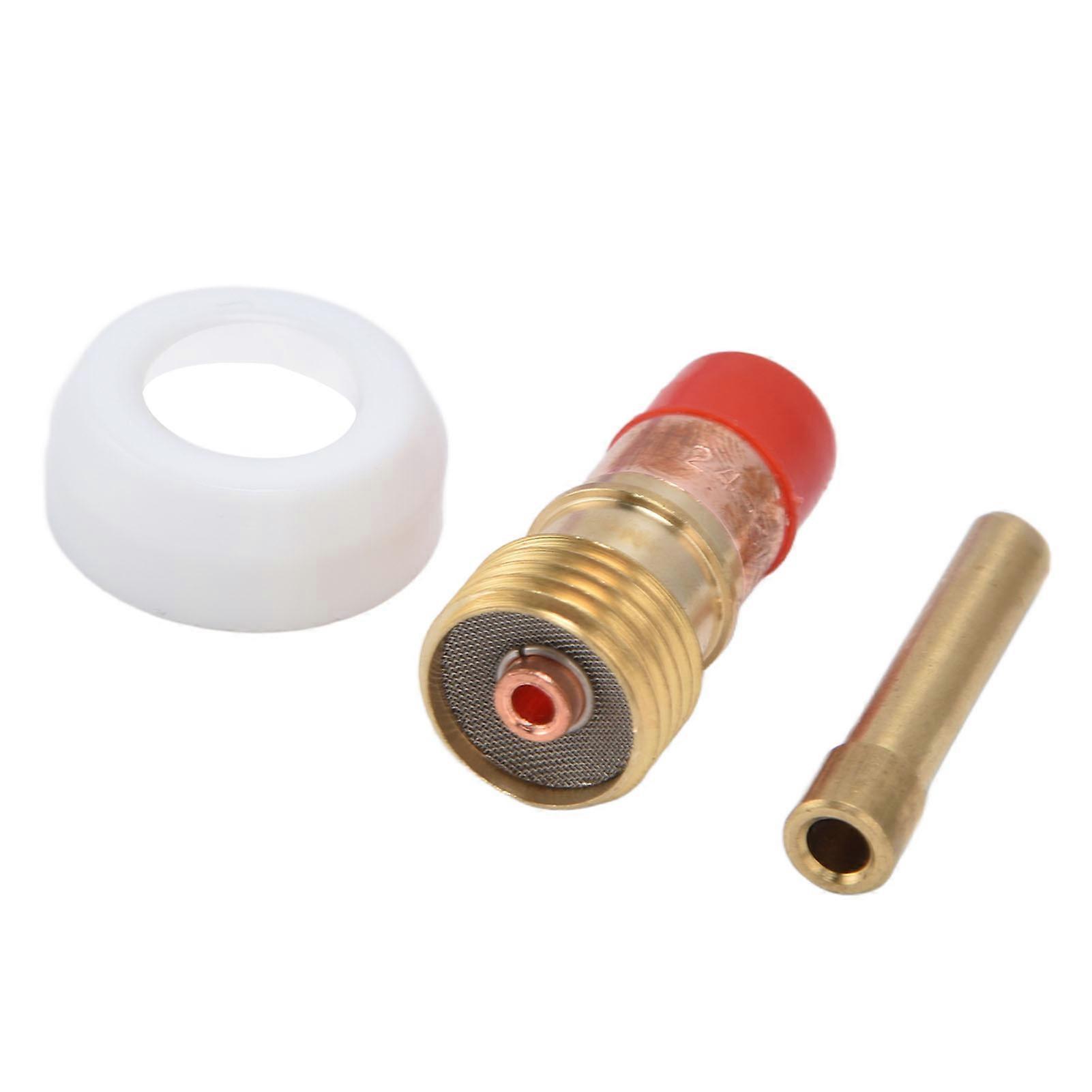 7pcs TIG Welding Accessories Set Ceramic Nozzle Gas Collet Cup Gasket for WP17/18/26