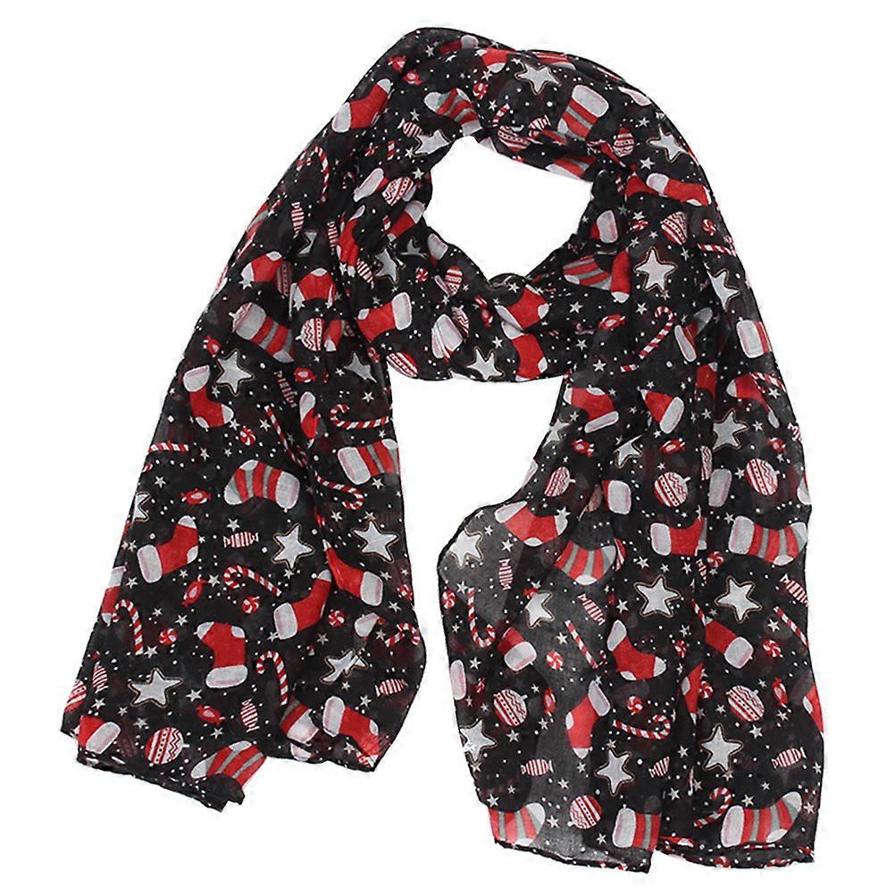 Fashion Scarves Christmas Outing Oversized Yarn Dress up Accessory 1Pcs