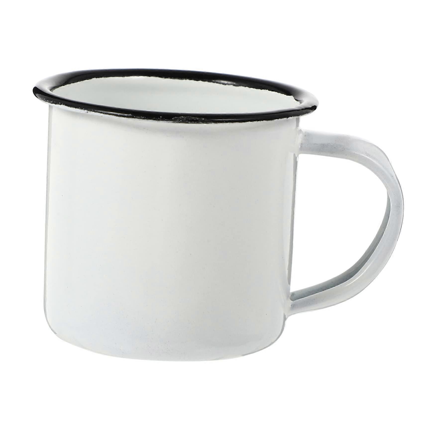 Durable Vintage Iron Cup Small Multifunctional Mug for Wine and Hot Drinks, 8oz Rustic Tableware Ideal for Home Use