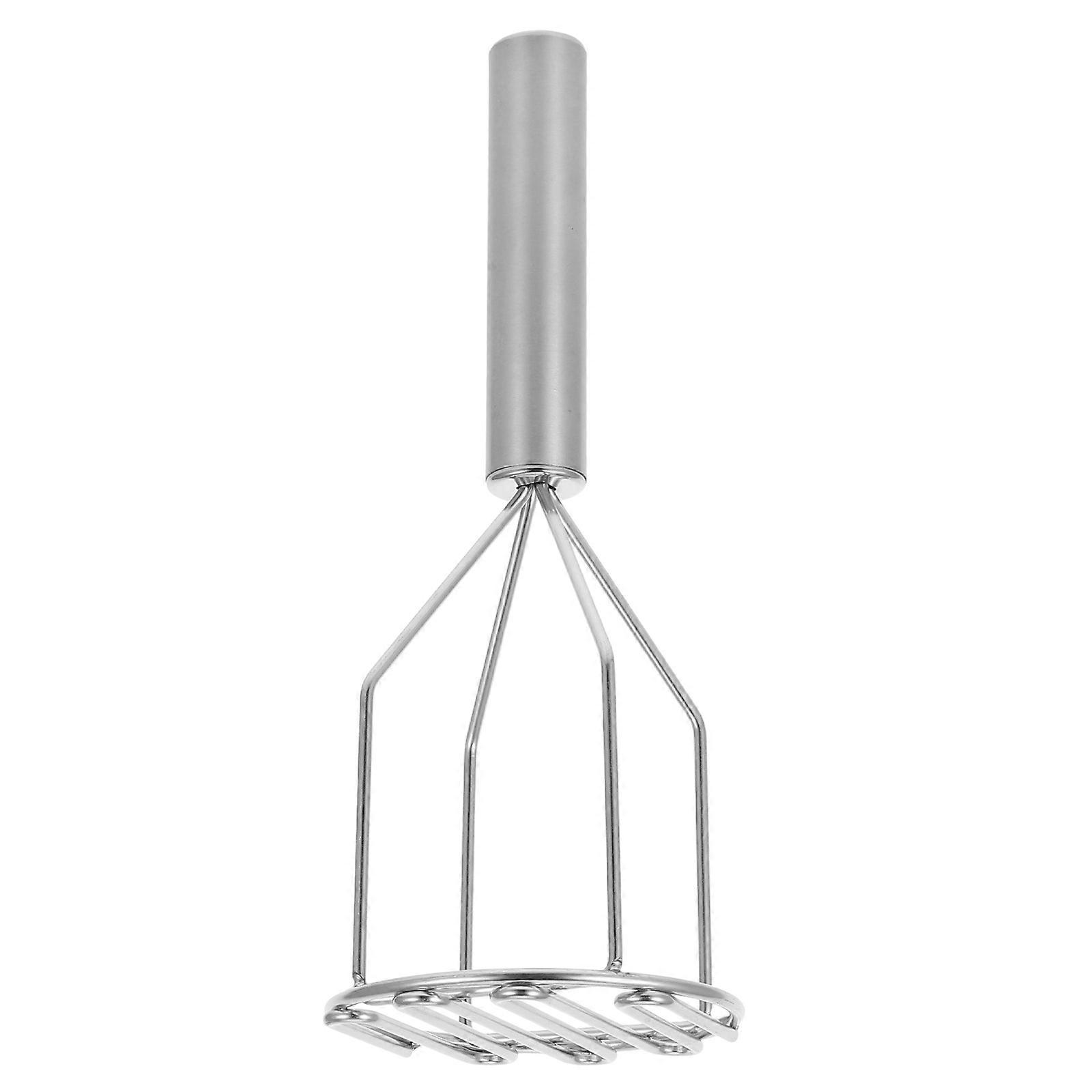Manual Potato Masher Tool Silver Potato Mashers for Kitchen Use