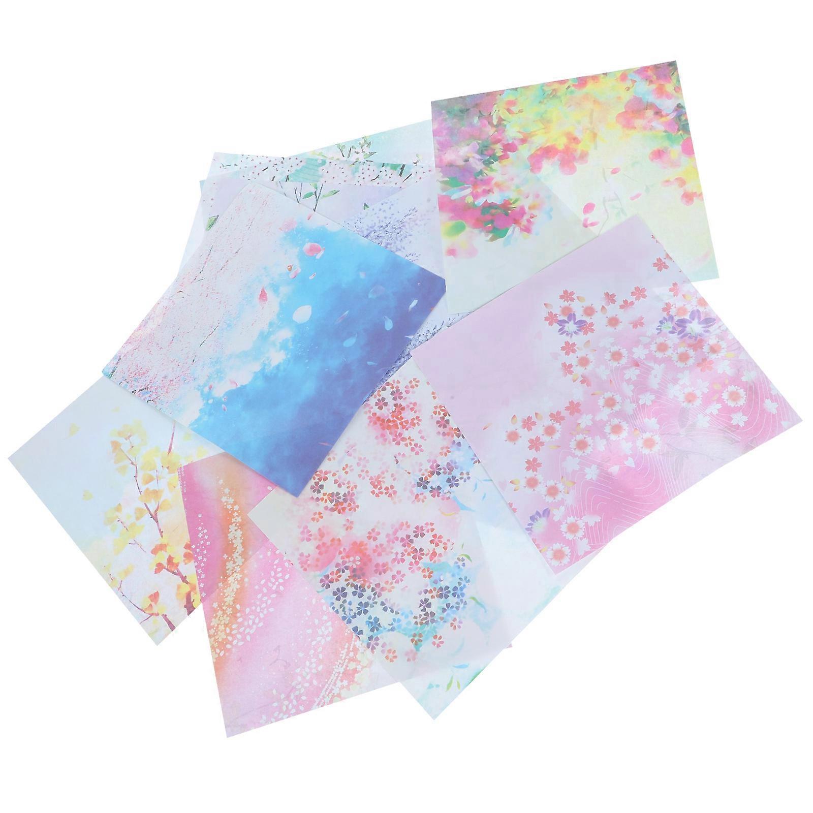Diy Craft Paper Origami Paper Accessory For Diy Projects Square Shape Assorted Color 50 Sheets