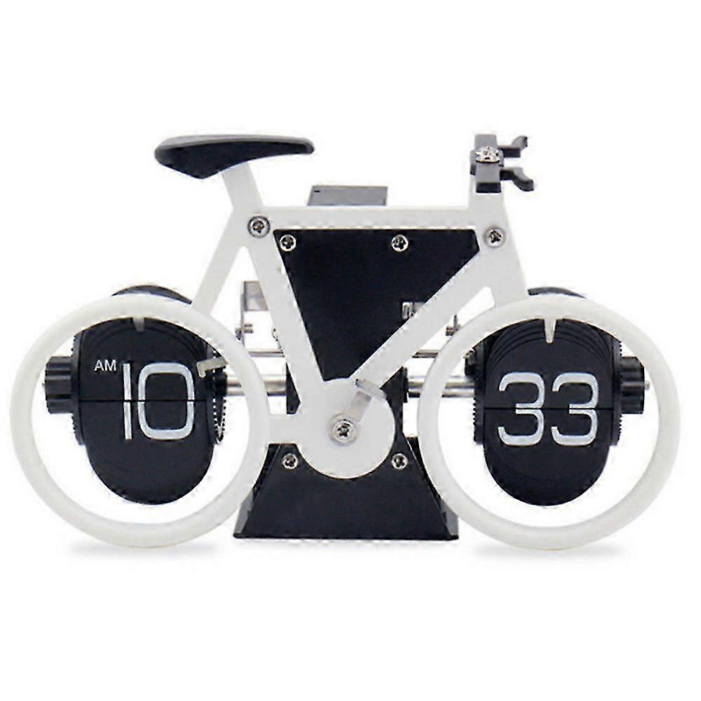 Flip Desk Clock, Retro Retro Automatic Flip Clock Desk Clock Desk Clock Big Number Home Office School Hotel