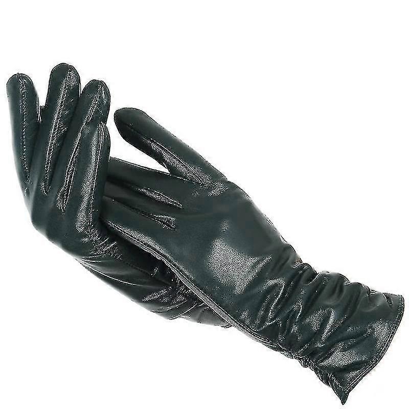 Winter Genuine Leather Gloves Suitable for Sheepskin