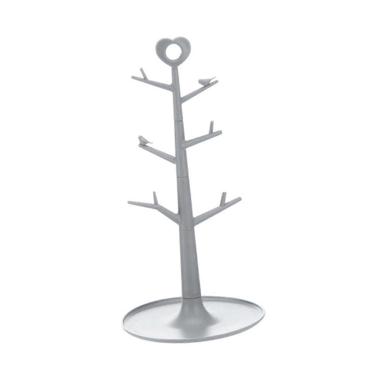 Plastic Cup Drying Rack NonSlip Cup Water Glass Organizer for Mugs Bottles and Cups for Office and Dormitory Functional