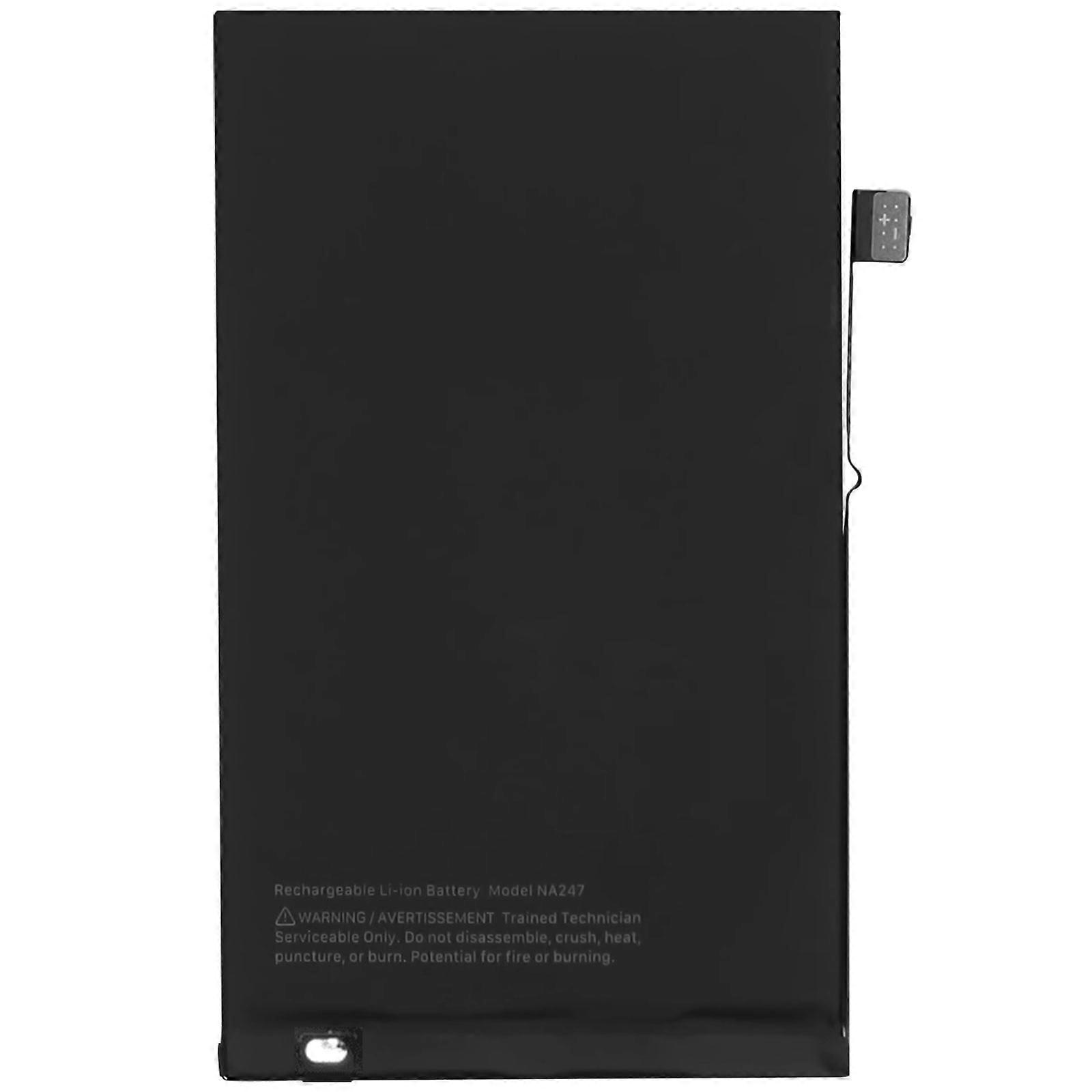 Internt batteri til iPhone 16 Plus 4674mAh model NA247, Sort