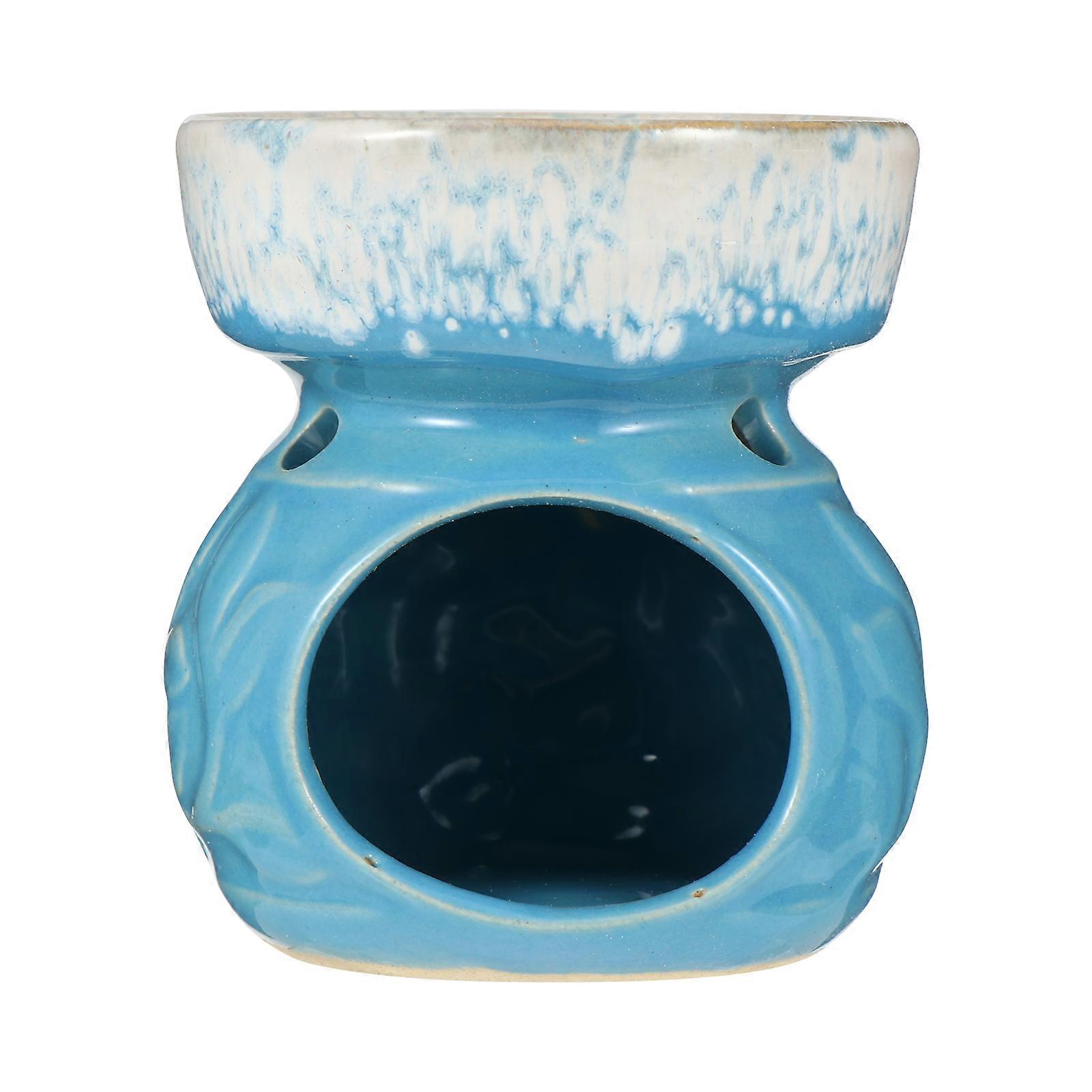 Relaxing Incense Burners Ceramic Aroma Stove Bedroom 3.1×2.8×3.1in 1Pcs
